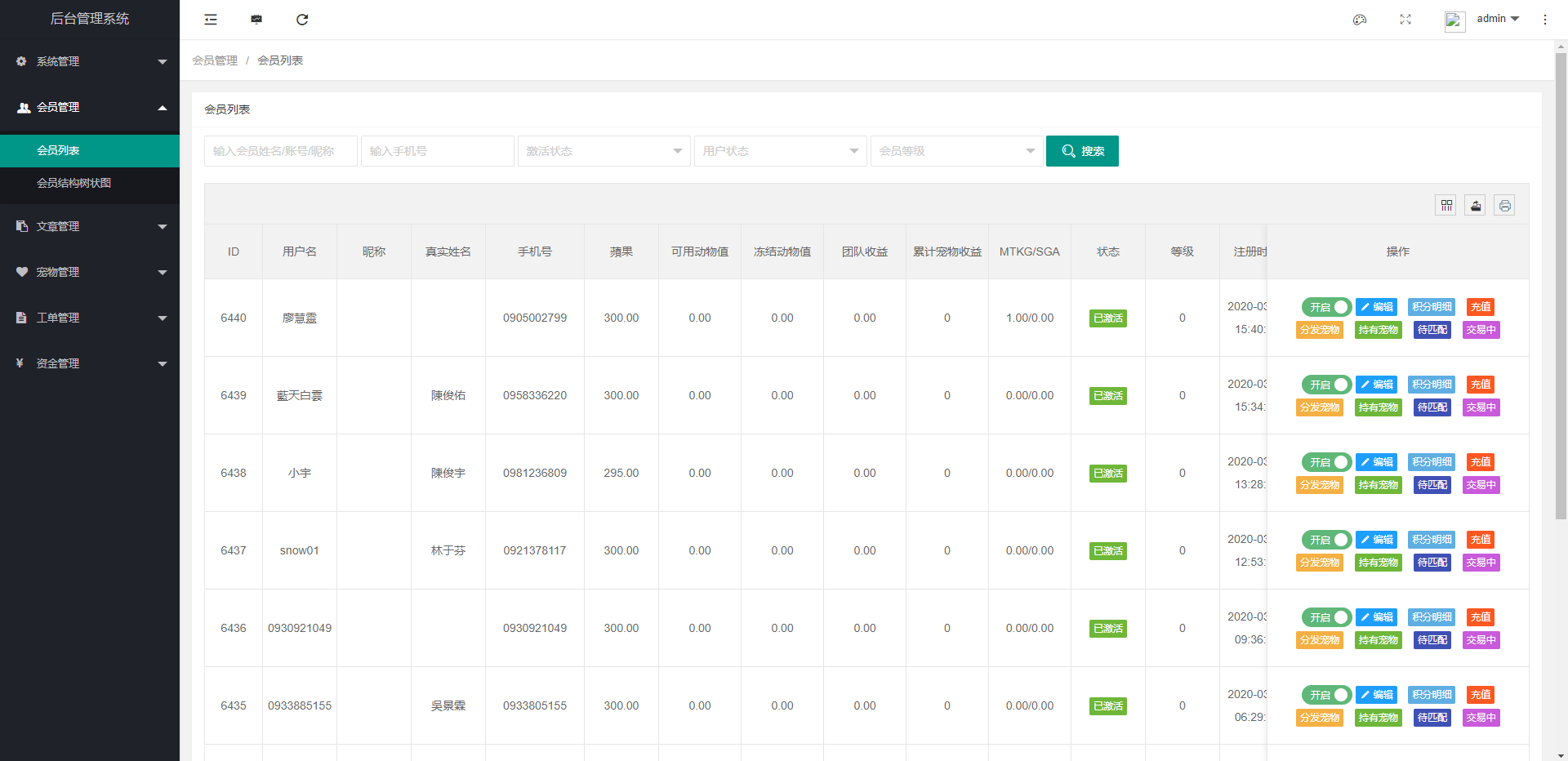 【区块宠物】森林绿UI养殖收益理财系统[签到+团队+实名]